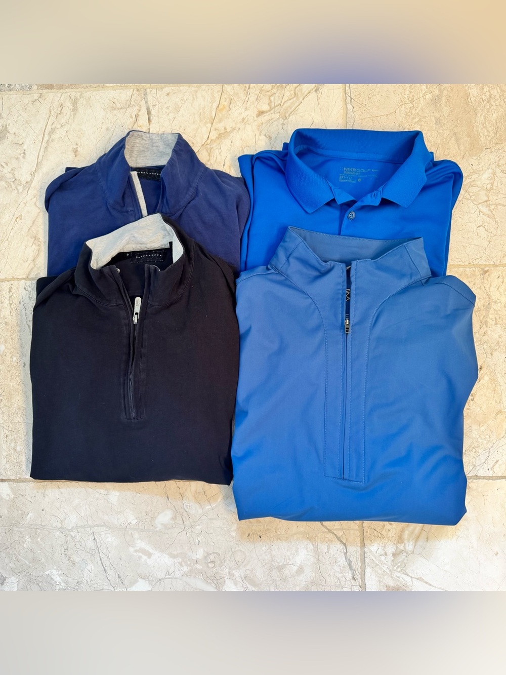 Nike Bobby jones men’s golf pullover windbreaker long sleeve sweater shirts